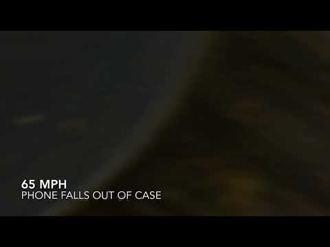Phone wrecks off of bike at over 90 mph