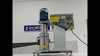 Basket Mill machine with electric lifting stand #basket mills # bead mills