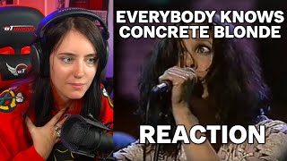 Concrete Blonde - Everybody Knows | FIRST REACTION