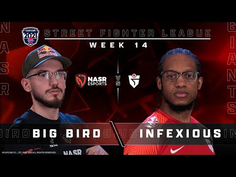 Big Bird (Rashid) vs. Infexious (Ken) - Bo3 - Street Fighter League Pro-US Season 4 Week 14