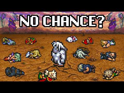 Can You Beat Final Fantasy 6 Without Equipment, Magic, Relics, Magicite, Gil, Running, or Grinding?