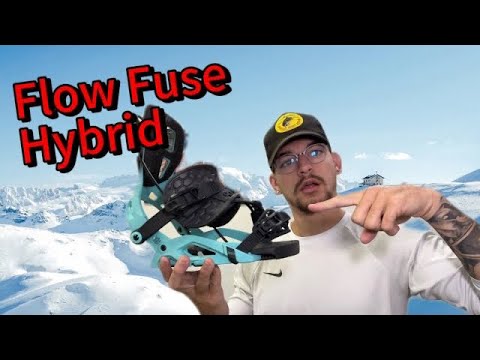 Flow Fuse Hybrid Snowboard Bindings!! The Best Rear Entry Binding On the Market?!?