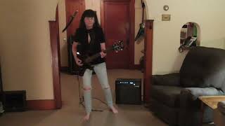 &quot;She&#39;s As Beautiful As A Foot&quot; by Blue Oyster Cult cover playing with backing track