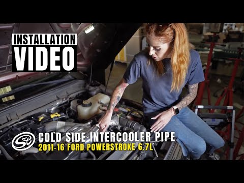 S&B Cold Side Intercooler Pipe for 2011-2016 Ford Powerstroke 6.7L