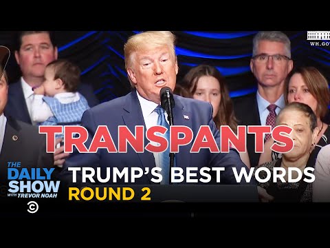 Trump’s Best Word Bracket Round 2 | The Daily Show