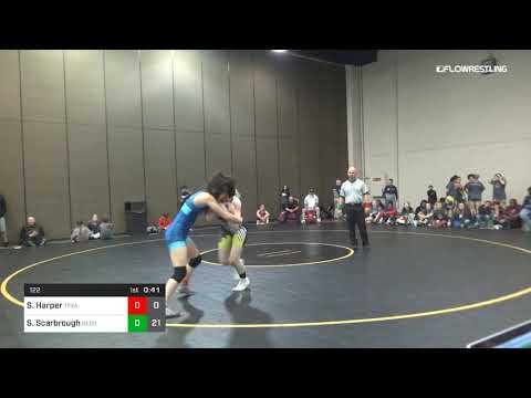 122 Lbs Rr Rnd 2 Sydney Harper Texas B Vs Samantha Scarbrough Georgia Dual