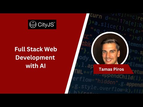 Tamas Piros - Full Stack Web Development with AI
