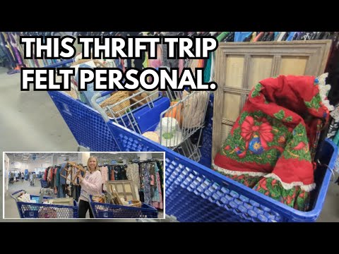 This Thrift Trip Felt Personal | Goodwill Thrift with Me!