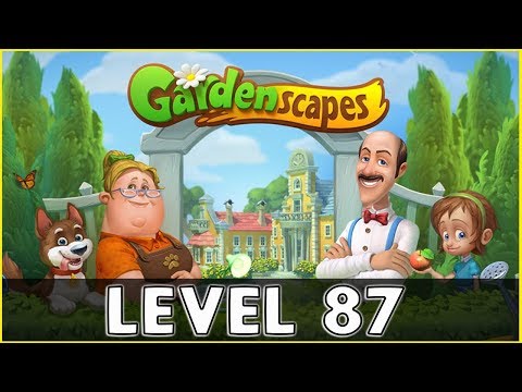 Gardenscapes Level 87 | No Boosters