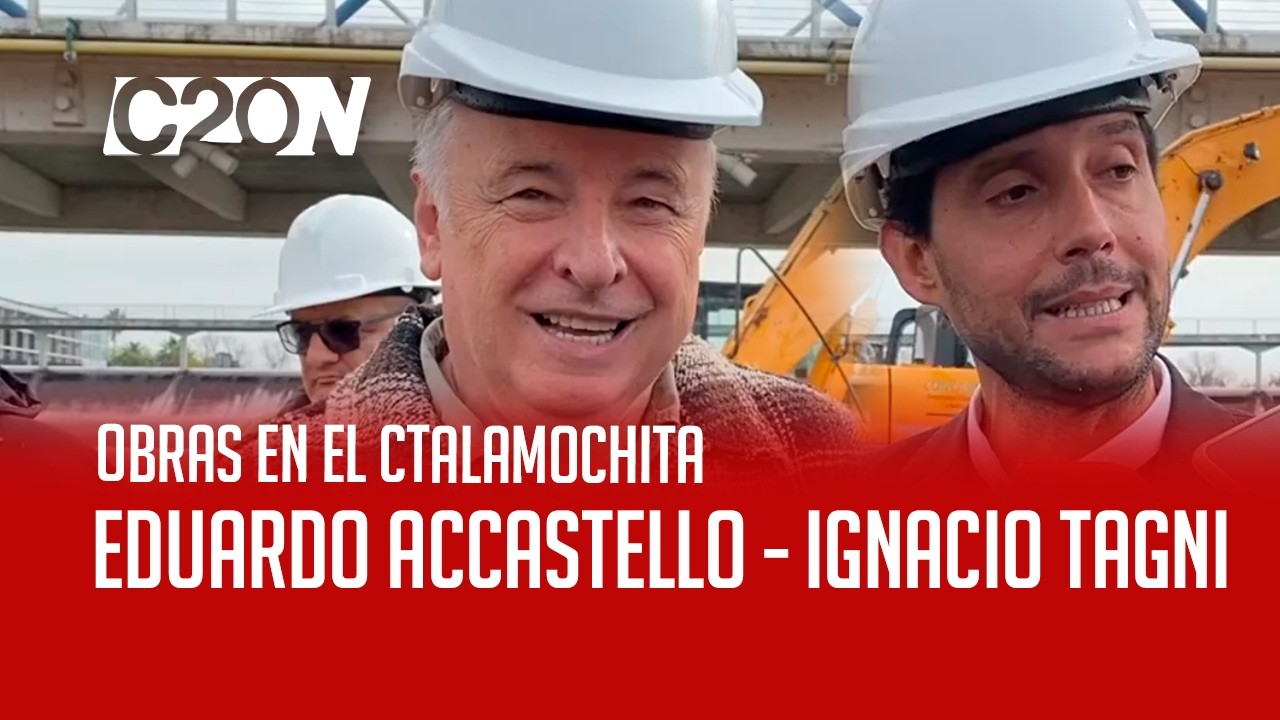 C20 Noticias | Obras en el Ctalamochita - Eduardo Accastello y Ignacio Tagni