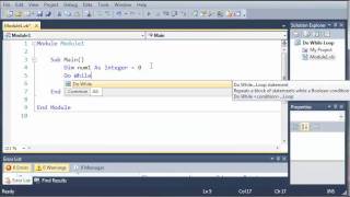 Visual Basic Tutorial - 31 - Do While Loop