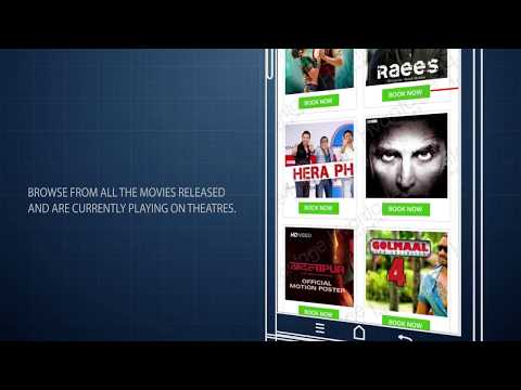 E-Ticket Booking - Mobile Application Video