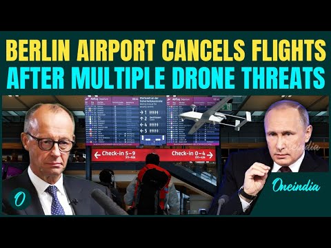 BREAKING: Russian Drones ATTACK Germany’s Berlin Airport? | Merz’s Warning Sparks WW3 Fears