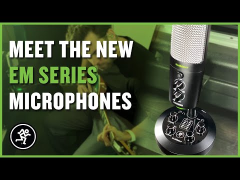 Meet the New EM Series USB Microphones