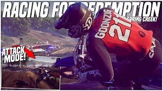 Racing for REDEMPTION at Spring Creek! - MX vs ATV All Out - 2020 Pro Motocross Series