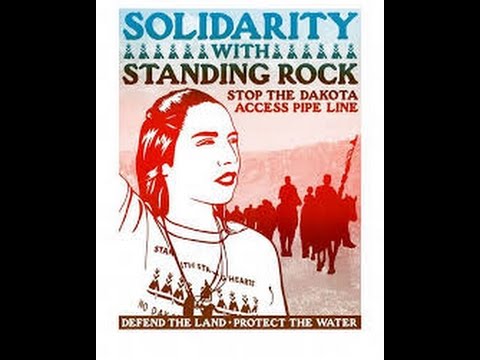 Get 100,000 people to standing rock - protect humanity