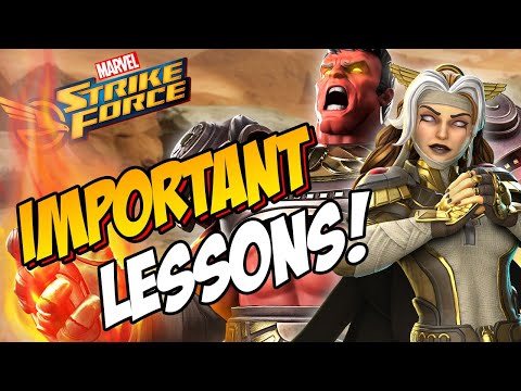 TIPS FOR NEW COSMIC CRUCIBLE! Strategy with Offense, Defense and Gameplay! Marvel Strike Force
