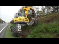 Click to View : BMS - clearing a construction site on spider excavator