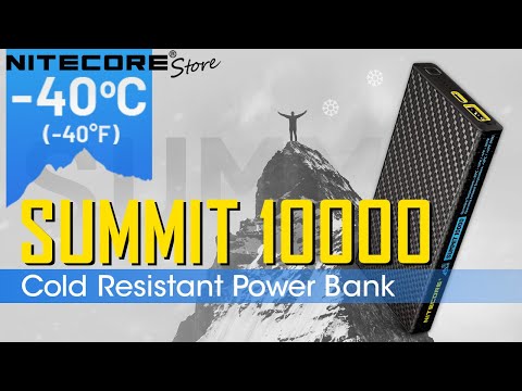 představení powerbanky nitecore summit 10000