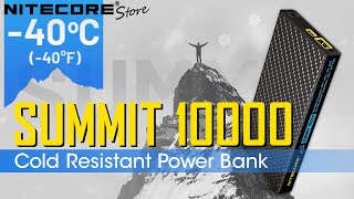 NITECORE Summit 10000 Low Temperature Resistant Power Bank 10,000mAh