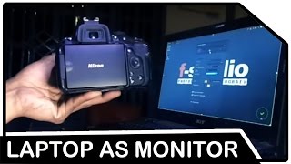preview picture of video 'How to Connect DSLR to the Laptop as an external monitor'