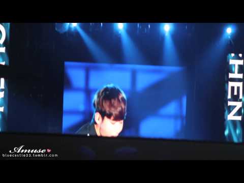 [1080p Fancam] 121125 Baekhyun & Chen - Open Arms - SM town in bkk