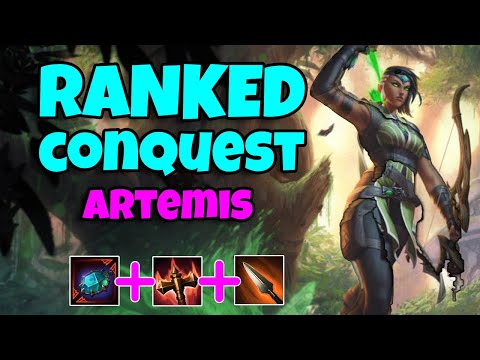 ARTEMIS - TIENES QUE PROBAR ESTA BUILD! | TottiGR | GRANDMASTER RANKED CONQUEST ADC SEASON 10 🔥