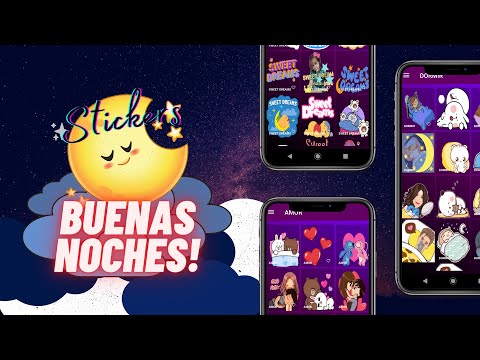 Stickers de Buenas Noches Video