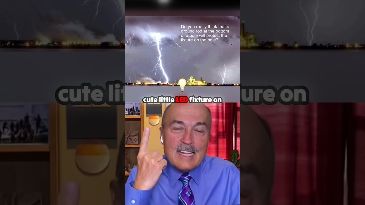 Ground Rods Won't Protect From Lightning