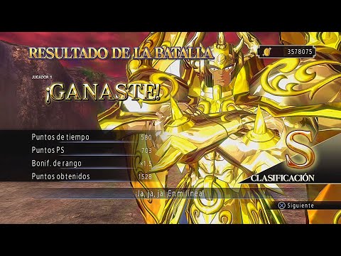 Aldebaran Divino vs Aiacos, Radamanthys, Minos, Hypnos, Thanatos, Hades Kamei [ Latino ]