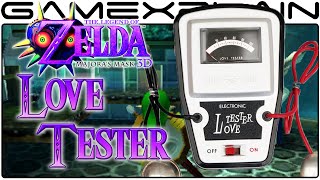 Nintendo Love Tester in Zelda: Majora's Mask 3D (Secret Easter Egg)