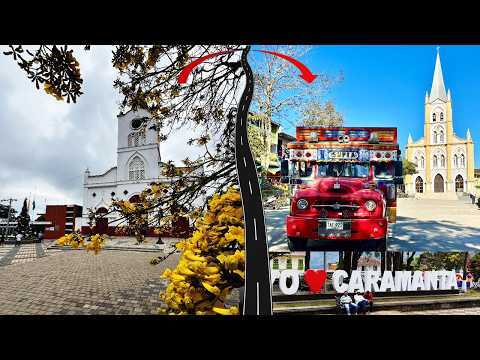 333 De Valparaiso a Caramanta "Capital de la Ruana", Antioquia, Colombia #viajes #virtual #drone