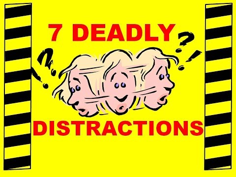 7 Deadly Distractions - Driving, Operating Forklifts or Machinery - Safety Training Video