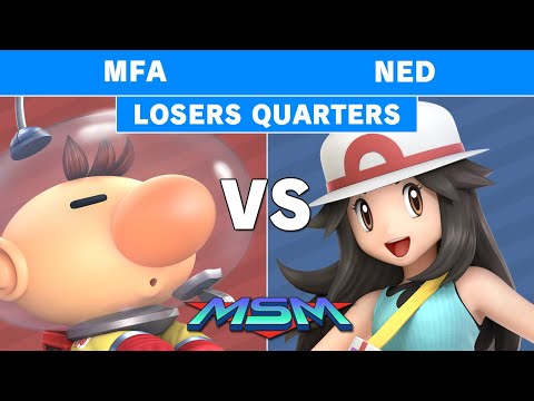 MSM Online 22 - Ned (Pokémon Trainer) Vs. MFA (Olimar) Losers Quarters - Smash Ultimate