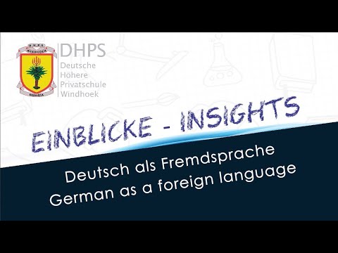 DHPS Virtual Expo: German as a Foreign Language (DaF)