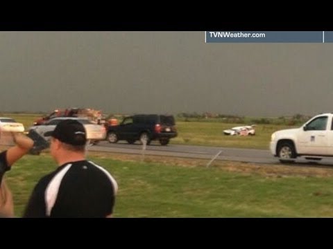 Tornado Hunt Team Takes Direct Hit By Tornado