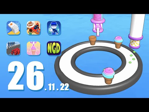 Tile Stack!,Idle Burger Empire Tycoon,My Summer Garage,Archer Merge,Ice CreamClicker|New Games Daily - YouTube