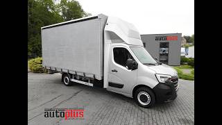 Camion b&acirc;ch&eacute; < 3.5t Renault MASTER TARPAULIN 10 PALLETS CRUISE CONTROL NAVIGATION LED LIGHTS | Image 4 - Autoline