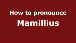 How to pronounce Mamillius