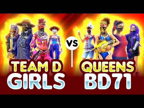 Team D Girls Vs Bd 71 Queens ⚡️