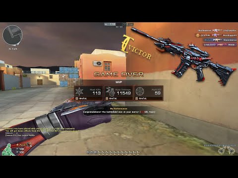 M4A1-S-MOLTEN BEAST  ال VIP الجديد ❤️ Crossfire West ❤️