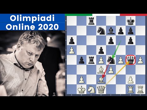 Fuoco e Fiamme! - Dvirnyy - Shirov |  Olimpiadi di Scacchi Online 2020