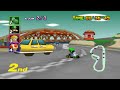 Mario Kart 64 Vena Kart 64 Flower Cup 150cc 100 Walkthrough