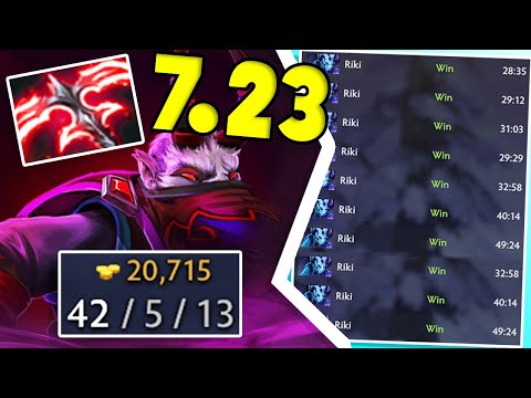 Top Riki In The World Smurfing | Dota 2