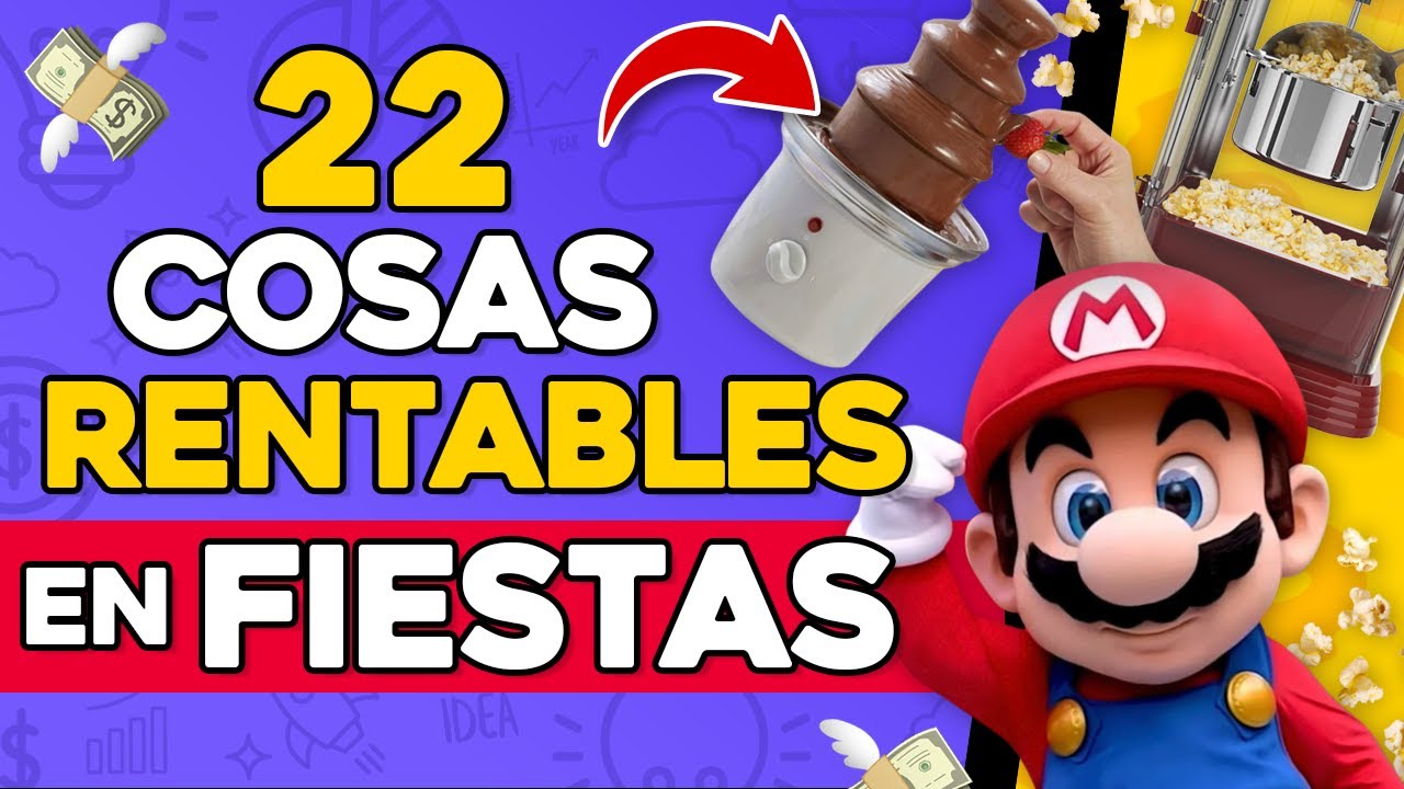 22 ARTÍCULOS De FIESTA Para ALQUILAR Que Generan MUCHO DINERO