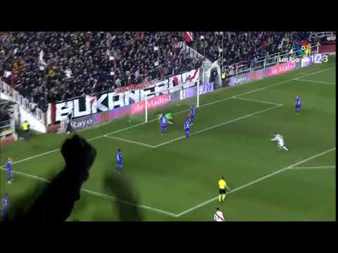 Gol Chori para Rayo Vallecano