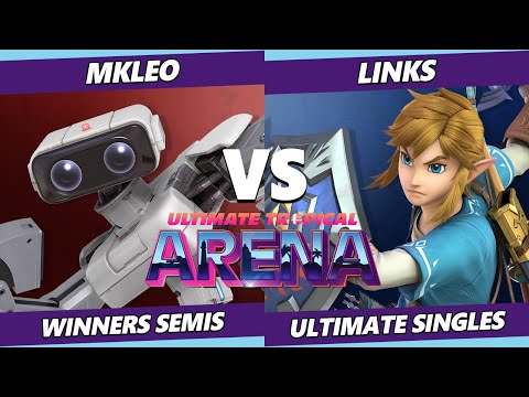 Ultimate Tropical Arena Winners Semis - MkLeo (ROB) Vs. LinkS (Link) SSBU Ultimate Tournament