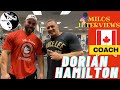 Milos Interviews Coach Dorian Hamilton