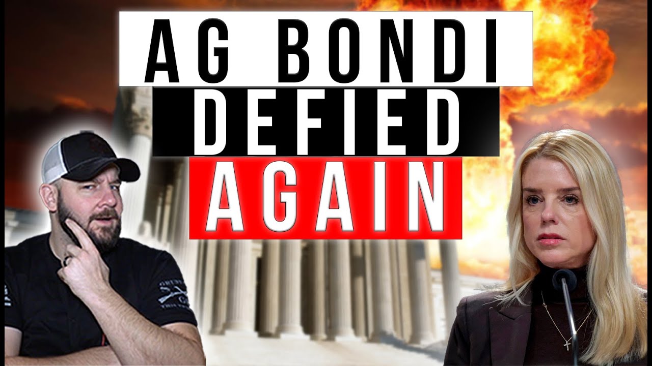 DEVELOPING: ATF & DOJ PUSH Their Luck In Charging For PISTOL BRACE Case... BUREAUCRATS DEFY BONDI...