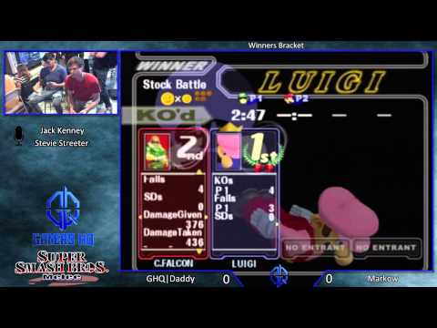 GHQ|Jack Kenney (C. Falcon) vs Knubs (Luigi)